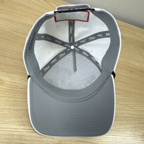 Titleist Tour Rope Hat Cap SnapBack White Golf Outdoors Adjustable PRO V1 FJ - Picture 7 of 11